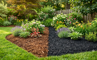 Wood Mulch vs Rubber: Which Is Better for Lawns?